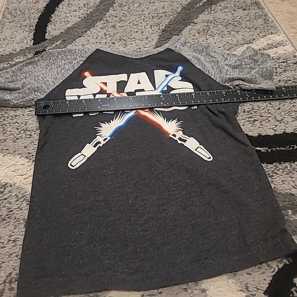 Star Wars X Jumping Beans Boys Raglan Graphic Tee Sz 6 - Picture 5 of 7